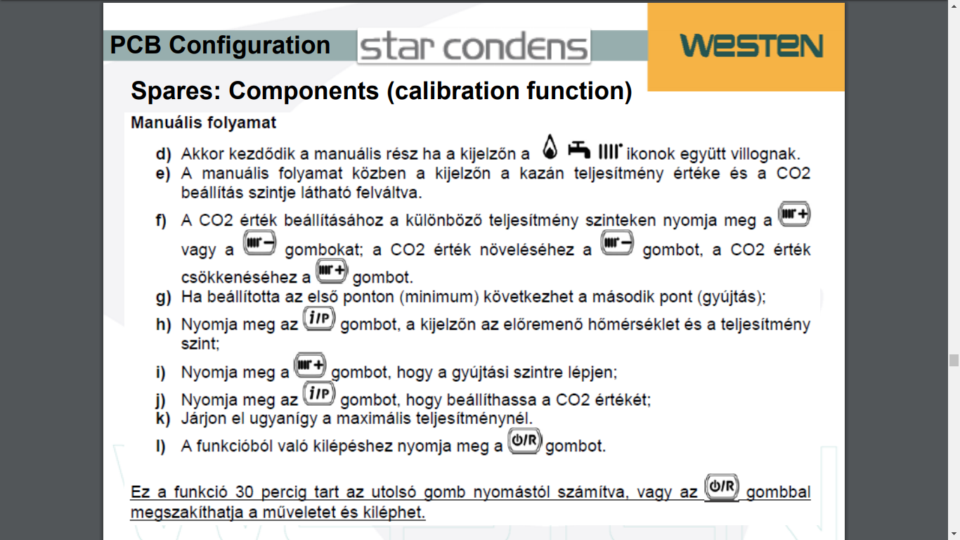 Westen Star dugulás - oxidációs jelenség
